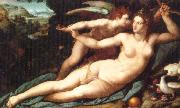 unknow artist Venus and Cupid Sweden oil painting reproduction